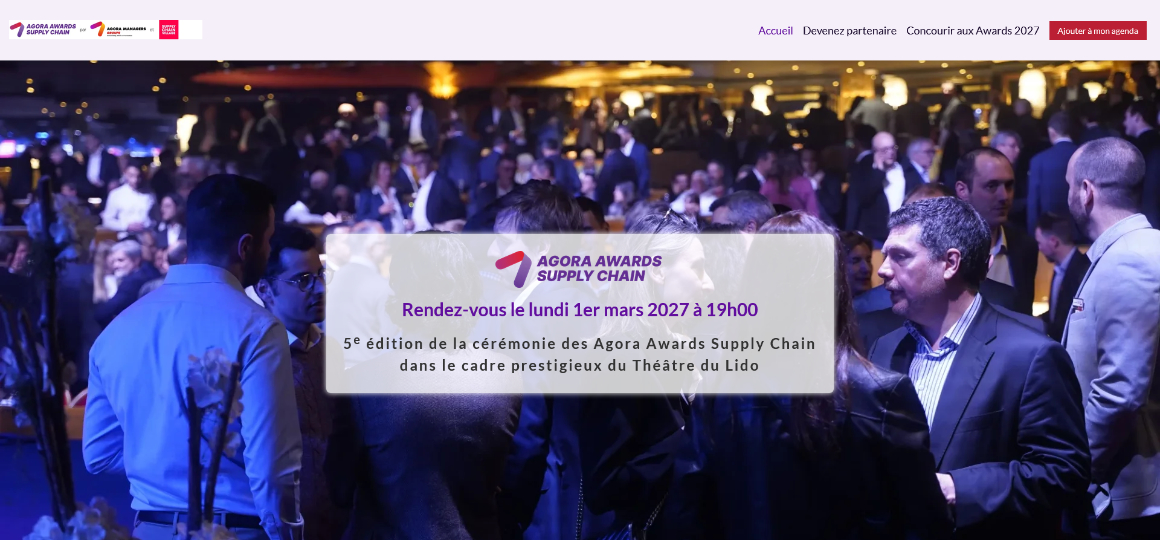 Agora Awards Supply Chain 2027